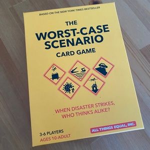 Worst case scenario card game